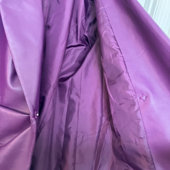 Eloquii Faux Leather Asym Blazer - Picture 11 of 16